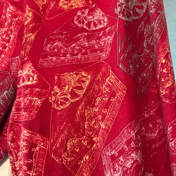 ✨EUC✨ LULAROE ONE-SIZE CAKE SLICE LEGGINGS 🍰 - Picture 2 of 2